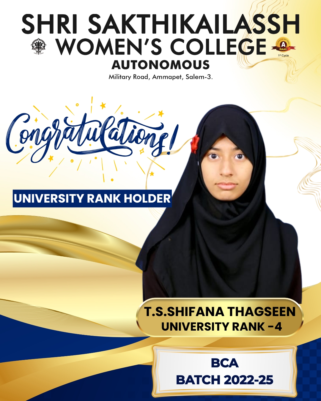 Gold Medalist Achievement